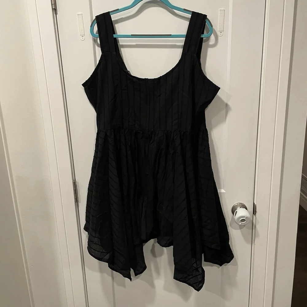 Disturbia Women's Blythe Handkerchief Hem Mini Dress US size 16 NWT - Picture 5 of 7